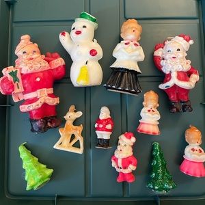 Set of Vintage Gurley Christmas Candles